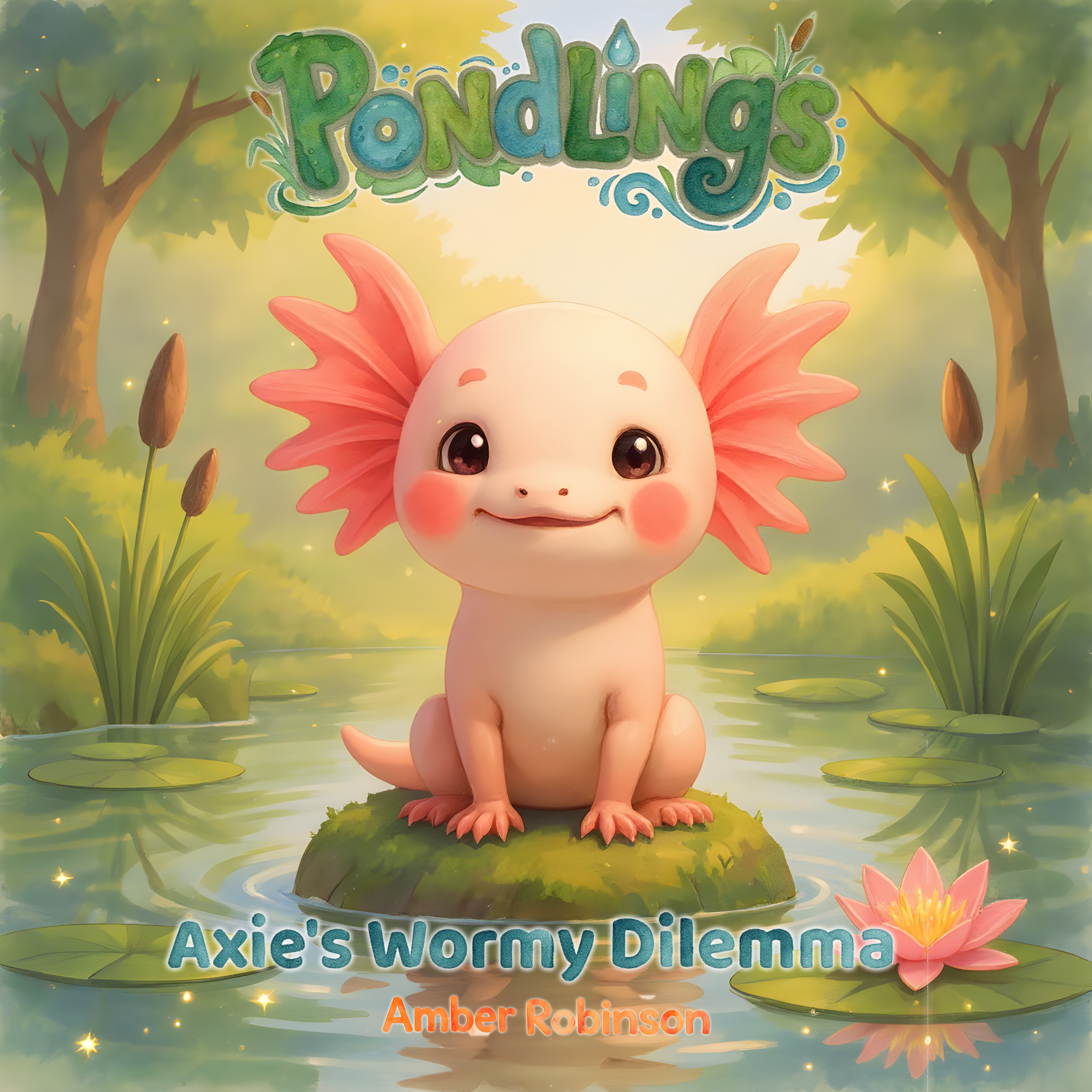 Pondlings: Axie's Wormy Dilemma book cover